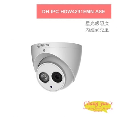 大華 DH-IPC-HDW4231EMN-ASE 專業型 1080P半球型紅外線IP網路攝影機