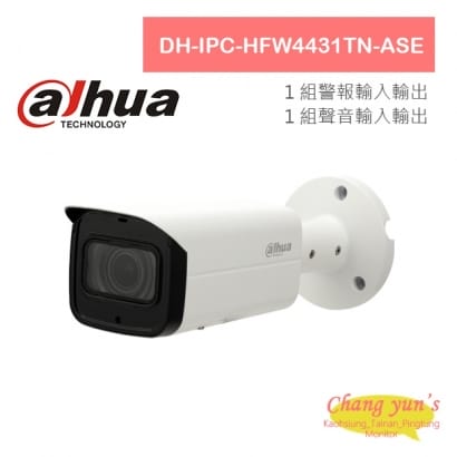 大華 DH-IPC-HFW4431TN-ASE 4百萬畫素專業型紅外線IPcam網路攝影機