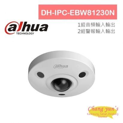 大華 DH-IPC-EBW81230N 1200萬畫素 IPcam 全景網路攝影機