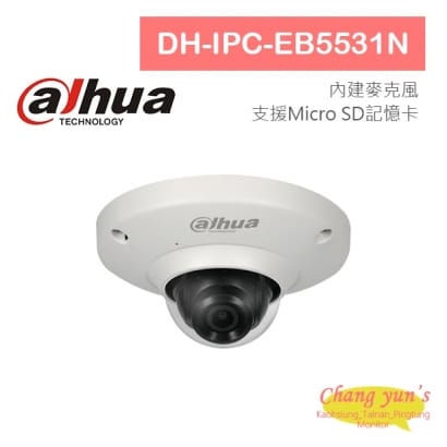 DH-IPC-EB5531N 5MP 全景魚眼網路攝影機 大華DAHUA