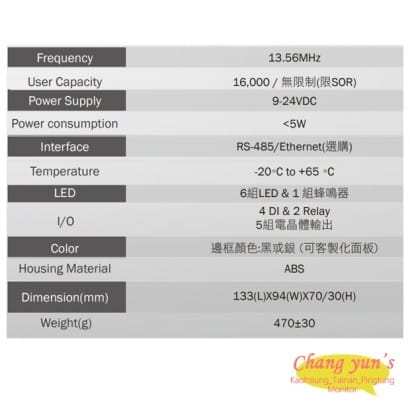 AR-837-W 節電器(RF Card)