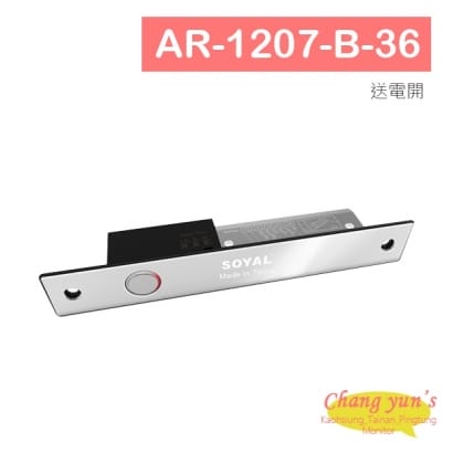 SOYAL AR-1207-B-36 送電開 陽極鎖 可替換 AR-1201P