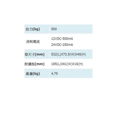 SOYAL AR-1200M-DB(-DT) 開雙門標準型磁力鎖