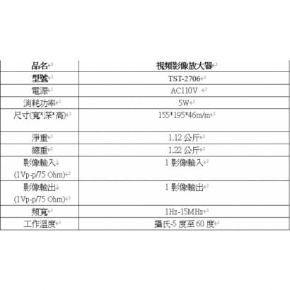 TST-2706 500公尺訊號強波器