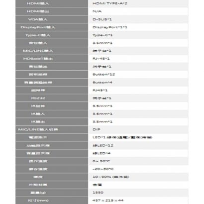 HDC-051TS-HT HDMI1.4 無縫多視窗切換器