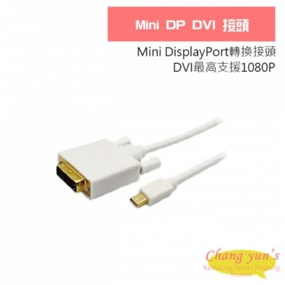 Mini DP DVI 接頭