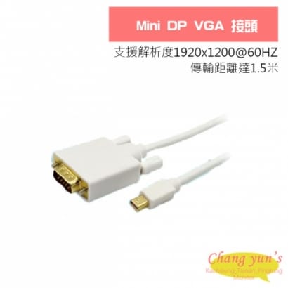 Mini DP VGA 接頭