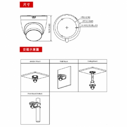 聲寶 VK-TW2139DWTLAL 200萬 全彩 HDCVI 攝影機